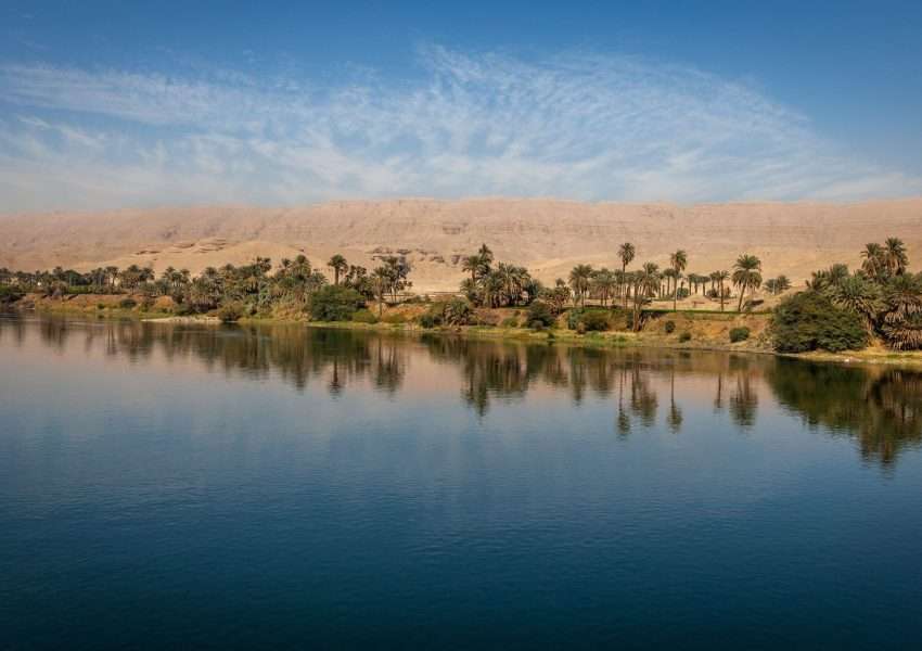 nile river map